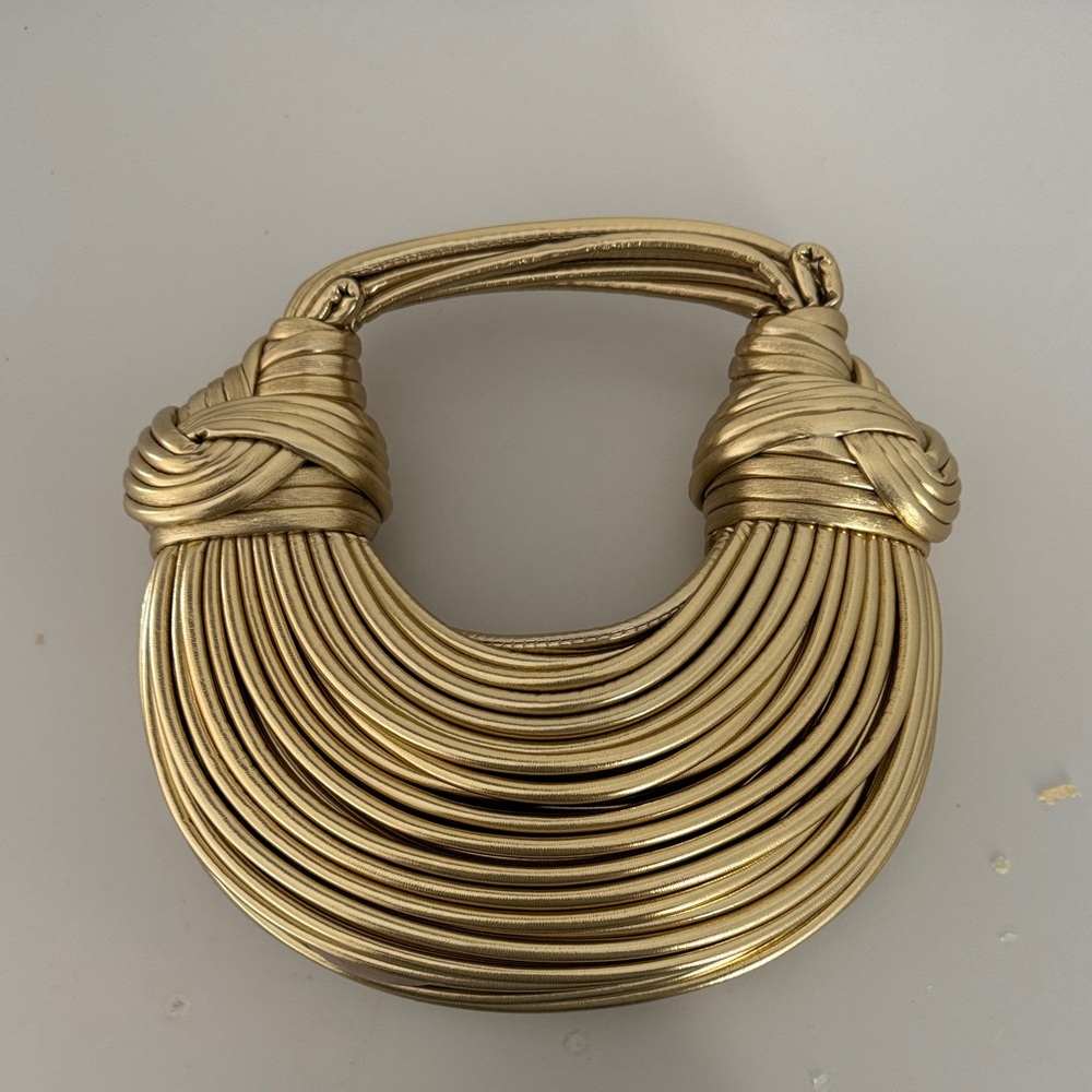 Elegant Gold Handbag